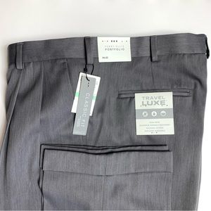 Perry Ellis Travel Luxe No Iron Men's Classic Fit Pants